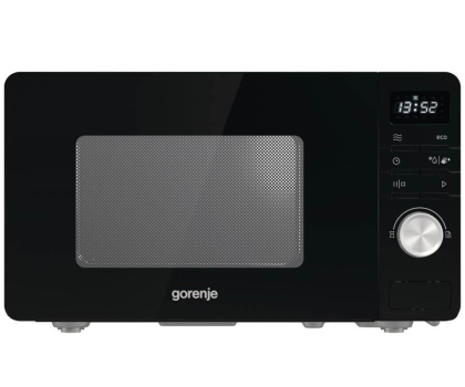 Kuchenka mikrofalowa GORENJE MO20A3B 800W 20L Wyświetlacz Pulse Technology Czarny